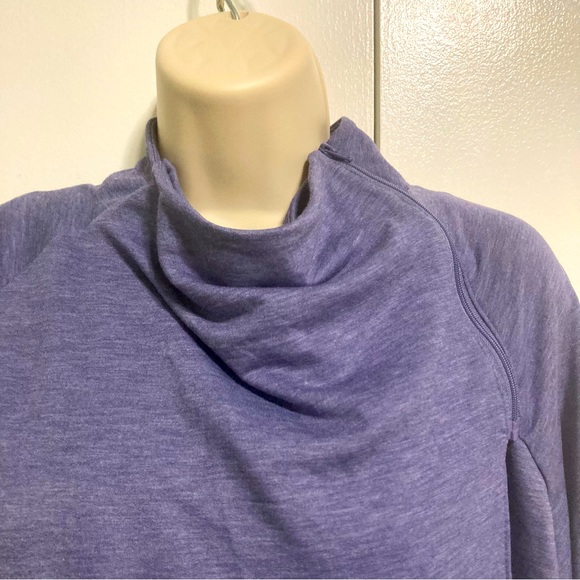COPPER FIT Wrap Swing Top Purple Lilac NEW  Women's Large - Picture 3 of 16
